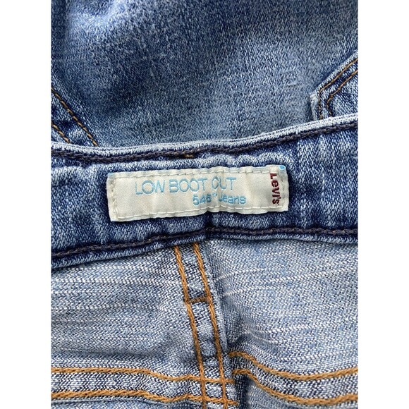 Vintage Y2K Levi's 545 Low Rise Bootcut Jeans Womens Size 12 Stretch Classic - Picture 7 of 12